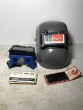 Welding Helmet and Goggles with Plates/Lenses