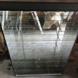 Glass Cabinet with Doors