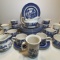 Nice Lot of Blue Willow Dinnerware by Churchill England