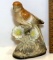 Porcelain Parakeet Figurine