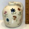 Floral Pottery Whiskey Jug Planter