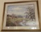 Mountain Scene Framed Print