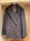 Genuine Vintage Navy Peacoat Manufactured by Naval Clothing Factory Size 34