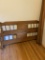 Vintage Wooden Full Size Bed with Rails