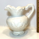 Vintage Embossed Ceramic Creamer