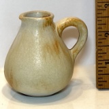 Small Pottery Creamer Signed on Bottom