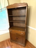 Vintage Wooden Hutch with Drawer