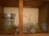 Cabinet Lot of Glassware