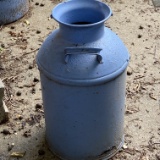 Painted Vintage Milk Can