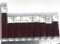 Lot of Transparent Dark Cranberry Beads