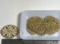 Ten Gold Disks Pieces