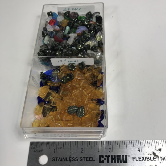 Assorted Leaf Beads