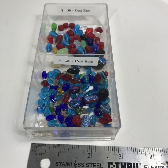 Assorted Round Bicones