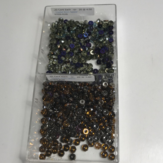 5mm - Crystal Spacers