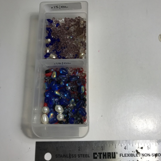 Assorted Drop and Mini-Drop Beads