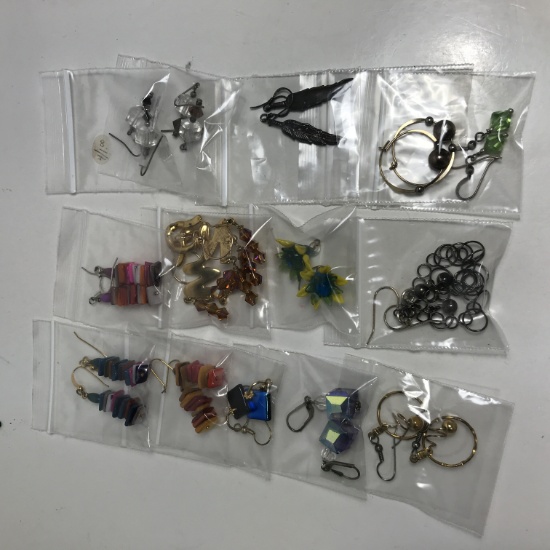 14 Pairs of Handmade Earrings