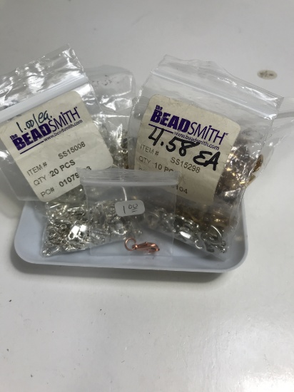 Heart Lobster Claw Clasps: Lobster Claw Clasp