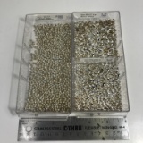 Silver Plated Melon Beads