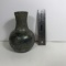 Green Pottery Vase