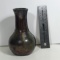 Bronze Tone Pottery Vase