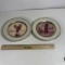 Two Bald Eagle Plates