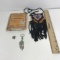 Spirit Stick Kit, Leather Pouch, and Dream Catcher Keychain