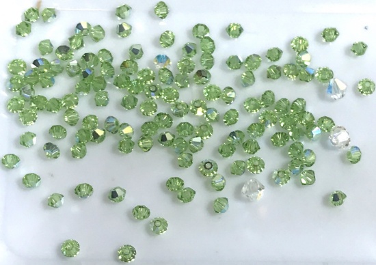 Lot of 3mm Swarovski Crystal Beads