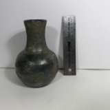 Green Pottery Vase