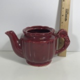 Red Pottery Tea Pot