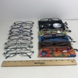 Large Lot of Misc Reading Glasses