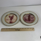 Two Bald Eagle Plates