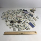 Lot of Large Porcelain Charms/Key Chains