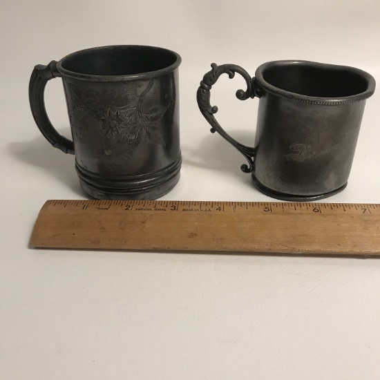 Vintage Quadruple Plate Cups