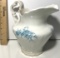 Early Porcelain Pitcher with Floral Design