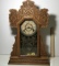 Gorgeous Antique Gingerbread Clock by The Ingraham Co. with Key