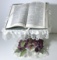 Decorative Bible Stand with Bible