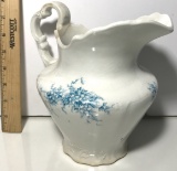 Early Porcelain Pitcher with Floral Design