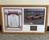 Bill Elliott Stats and Picture in Frame