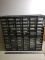 Lot of 2 36 Drawer Stackable Organizers