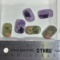 Amethyst and Unikite Stones