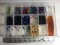 Great Mixed Lot of Beads in Tray