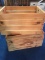 Lot of 2 Wood Crates