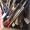 Large Lot of Wood Kitchen Tools and Vintage Items