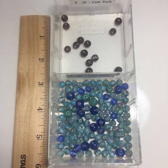 Lot of Round Colored Beads