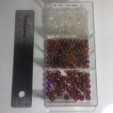 Lot of 3 Colors of Crackle Beads