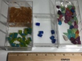 Lot of Miscellaneous Colorful Stone Beads