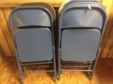 Lot of 7 Folding Chairs