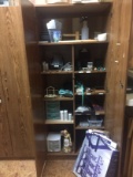 Storage Cabinet and Contents