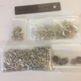 Silver Tone Jewelry Making Parts