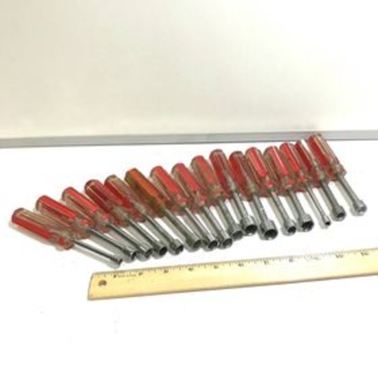 Standard and Metric Size Nut Drivers
